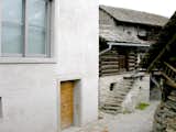 Old and new coexist in Soglio, CH