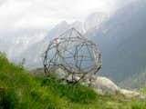 High above Val Bregaglia