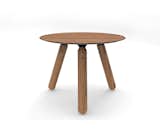  URSLI Side Table - 24" diameter. Made from solid Black Walnut and custom veneered Richlite. 18" high.

www.makokomodesign.com