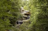 The most celebrated work of residential architecture in North America: Frank Lloyd Wright's Fallingwater. 