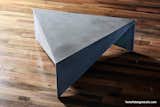 Triangle Concrete Coffee Table  Photo 2 of 5 in Concrete Coffee Table by VerteX design studio