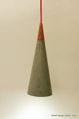 Concrete Cone Lamp  Photo 4 of 6 in Concrete Lamp by VerteX design studio