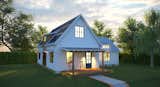 Our newest model: the Solar Farmhouse #prefab #modernfarmhouse #netzero #deltechomes