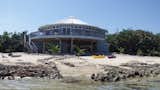 Round hurricane-resistant home in the Cayman Islands