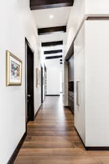 Hallway and Medium Hardwood Floor  Photo 1 of 60 in Corridor by Casey Tiedman from Modern Cabin in Ste-Adele