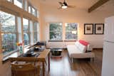 Passive solar design with south-facing windows  Photo 5 of 7 in Sustainable Backyard Cottage by Model Remodel