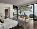 Bedroom with ocean views