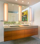 Treetop master bathroom remodel: Jeff King & Company collaborated with Building Lab to create a modern oasis for this urban couple.

Photos by Scott Hargis
