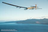 Solar Impulse 2 broke the world records for longest solo and solar flight ever when it flew from Japan to Hawaii in 2015. The five-day flight was piloted by Andre Borschberg.