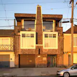 Is that a chimney in your pocket or are you just happy to see me? ~~~~~~~~~~~~~~~~~~~~~~~~~~~~  (Since this is in San Francisco, I like to call this style the Third Bay Erection)