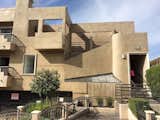Brutalist... but not in a good way. 