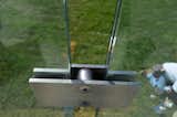 Custom 316 Stainless Steel Glass Railing Fitting  Photo 9 of 13 in Glass Railings by Old Town Glass, Inc.