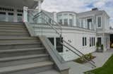 Custom designed and installed glass railing system