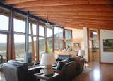Contemporary Residence Great Room  Photo 2 of 4 in Contemporary Fly-In Hanger & Residence by Taylor Lombardo Architects