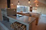 Kitchen and Concrete Counter  Photo 1 of 1 in Container House by Niklas Passmann from Landscape, the Architect