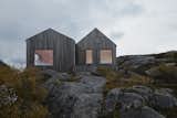 Exterior, Cabin Building Type, House Building Type, and Wood Siding Material  Photo 1 of 2 in Island Home nspirationI by Simon Fyall from Naked Naust
