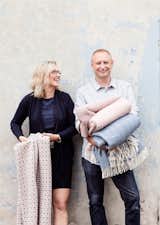 Jaana and Esko Hjelt, fourth generation weavers and owners of Lapuan Kankurit&nbsp;