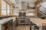 The new design for the home is modern with a sustainable theme, incorporating a palette of natural materials.