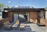 A 387-square-foot Brooklyn Solarworks solar canopy to help offset the home’s energy needs.