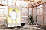 The Narlai-- Hike 

100% GOTS certified organic cotton canvas curtain inspired by Americana quilting. This color-blocked shower curtain is constructed with durable denim hemming on the exterior and cotton-bound seams on the interior. Corners are rounded like those on an old sail.