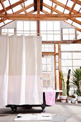 The Orient--Moon Jelly

This 100% GOTS certified organic cotton canvas curtain is inspired by a simple horizon line. We constructed it using denim hemming on the interior and exterior for a super-clean finish no matter what side of the curtain you’re on. The corners are rounded like an old-fashioned, canvas sail.