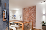 Exposed brick