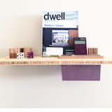 The modify furniture cache-24 floating shelf flush-mounted storage is a perfect place to stash keys, wallets and phone for easy access. 
