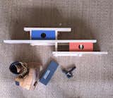 Modify Furniture prototype of the Peri Wall Shelf with sliding doors