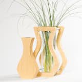 Silhouette Vase Set by Modify Furniture. Our version of creative repurposing, this set is designed to "dress up" a simple flower shop glass vase. 