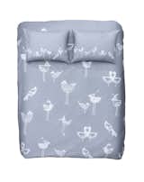 ZigZagZurich Artits Bedding "Love Birds" by Natalie Born