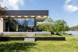 Cove room overhang and wraparound deck