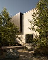 Art studio and dojo courtyard