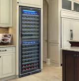 142-Bottle Dual-Zone Wine Cooler with Seamless Glass Door and Stainless Trim (SKU: VT-145TSST-2Z)

Organize and store your wine collection in this attractive 142-Bottle Dual-Zone Wine Cooler with Seamless Glass Door and Stainless Trim. The sleek VT-145TSST-2Z enables you to store your red and white wines separately at their optimal temperatures. Featuring seamless, all-glass technology, this cooler has room to store up to 70 bottles in the top zone and 72 bottles in the bottom zone on each full-size pull-out shelf and two half shelves. Our distinctive black rack is a patented pending Vinotemp design exclusive.* A digital temperature controller at the top of the door allows you to see and set the temperature cooler without opening the cooler door. The blue interior LED lighting creates a gorgeous display and the front-exhaust design enables the VT-145TSST-2Z to be built-in or free-standing. This unit is ideal for the wine buff that is looking to store their small to medium sized wine collection.