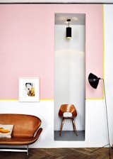When it comes to color-blocking, chartreuse makes the perfect accent shade. The citrus yellow line stands out between pale pink and optic white to direct the eye around the perimeter of this Parisian apartment.

Photo by Didier Delmas for Marie Claire Maison

#chartreuse #colorcrush #color #yellow #design #mydomaine  Photo 1 of 2 in Color! by Traci Szemkus from Our Latest Color Crush is Perfect for Summer