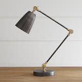 Crate and Barrel Cole Desk Lamp ($179)  Photo 16 of 31 in Inside the Modern Nantucket Home of an Architect