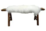 Tammy Price of Fragments Identity "Shandong Bench With Tibetan Lambswool" ($1695)