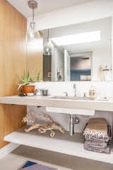  Photo 1 of 11 in BATHROOMS by Isaac Contreras from Inside a Hip Austin Apartment With Moody Vibes