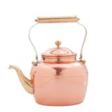 Old Dutch "Solid Copper Tea Kettle with Brass Handle", $110