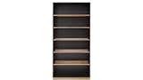 CB2 Linden Black Bookcase ($999)