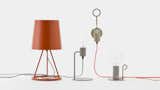 Kazuya Koike designed the lamp series capable of selecting cable colours "Pit." for Japanese brand HIGHTIDE.