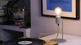 Lately in a market, there are several LED bulbs quite close to the light of the filament bulb. 
If you chose these types of light, your room could be in a nice nostalgic mood.