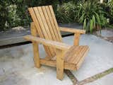 it took me about 4 hours to design and assemble this out of a palette someone left in the alley behind my house in Venice Beach. I had no plan and I only used an old saw and a screw-driver. I even recycled the screws from the pallete.   Photos from Adirondack chair I made from a pallet