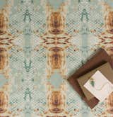 Totem fabric, printed on Belgian linen/cotton.  Perfect for light/medium upholstery and drapery.