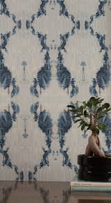 Cascade (Indigo) Wallpaper; also available as Type II paper  Photo 1 of 25 in Decay Collection by elworthy studio