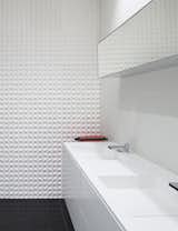 Bath Room and Porcelain Tile Wall  Photos from A Pop of Color