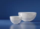 KEEP – ZEPHYR Bowl, hand blown glass cane pattern
8" & 14" diameter  KEEP ’s Saves from Tabletop - ZEPHYR Glass Cane Bowl