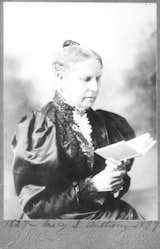 Mary S. Anthony, 1827- Sister of Susan Brownell Anthony. Rochester, 1897. 