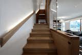 Special made natural oak staircase