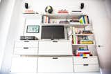 The Hudson 503.  Home Office Wall unit by Vitsoe.