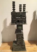 Paolozzi exhibition in London at Whitechapel Gallery.  Tyrannical Tower Crowned With Thorns of Violence.